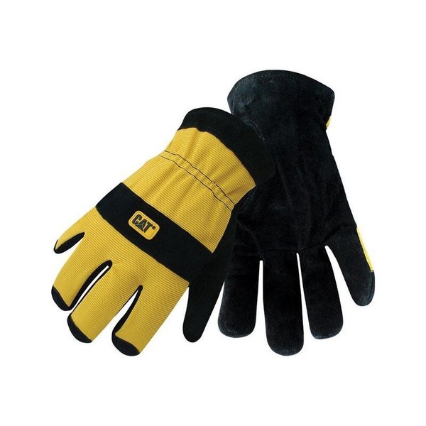 Cat Gloves Split Leather Palm L CAT012222L